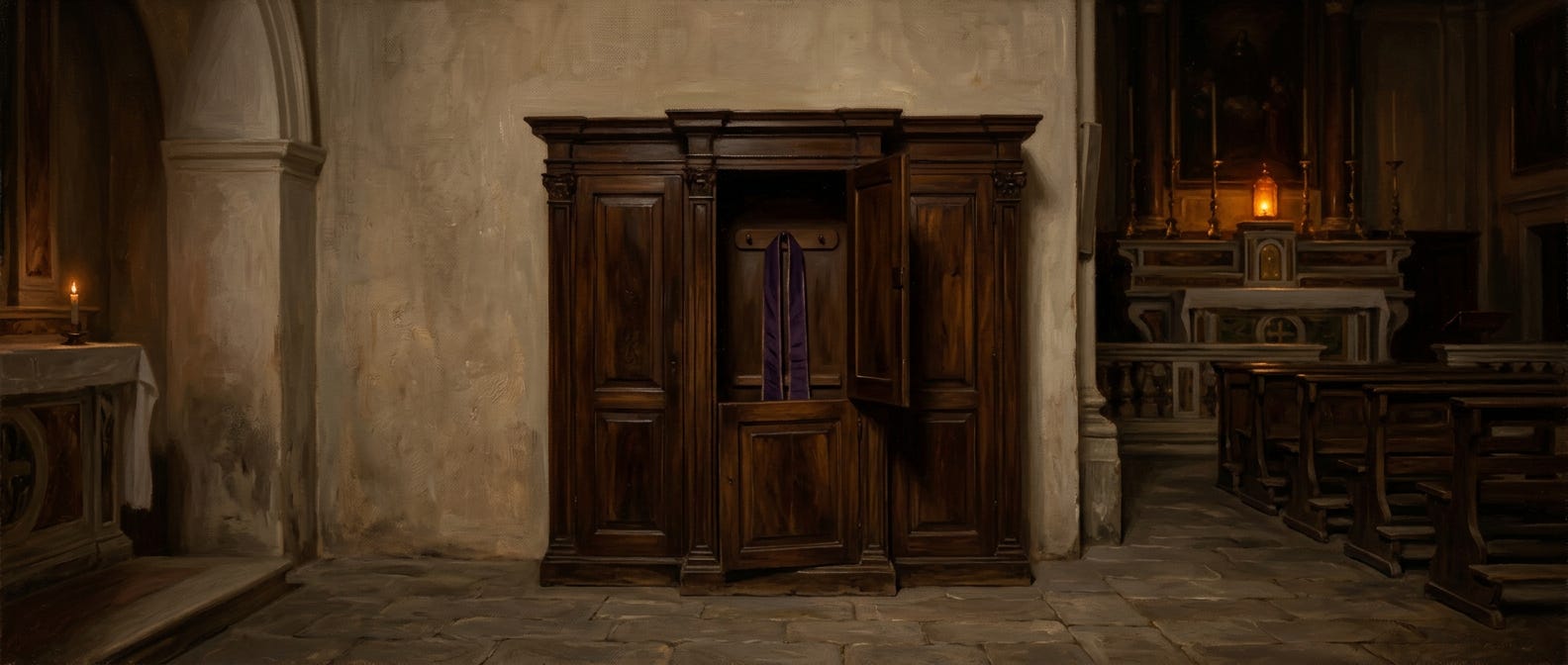 The Confessional at San Giovanni Rotondo