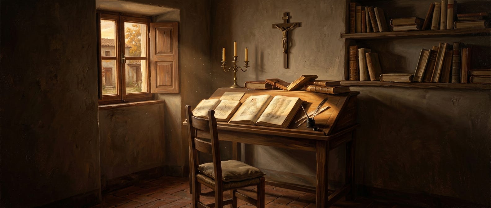 The Study at the Roman College